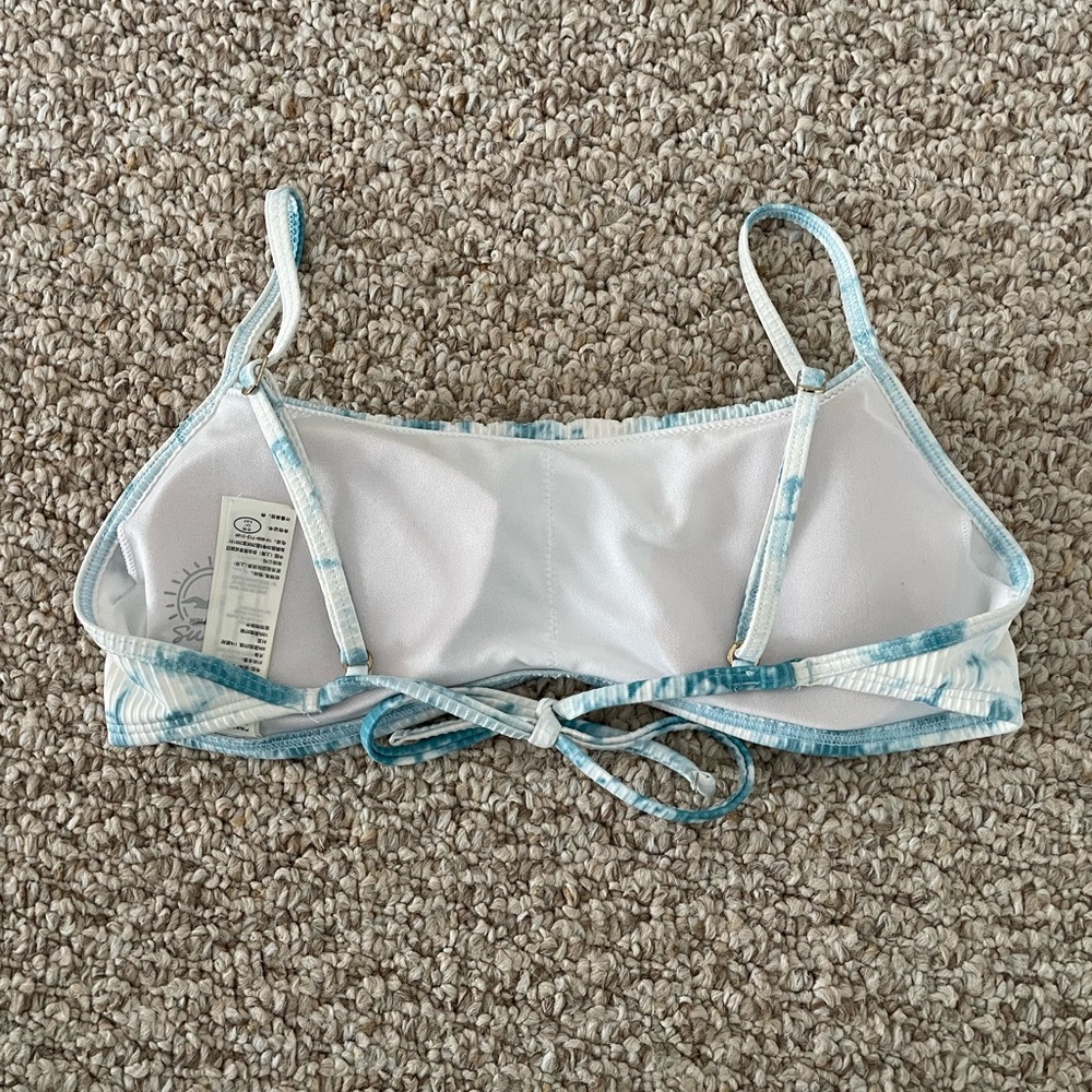 Hollister Bikini Top - Blue Tie Dye - Picture 2 of 3